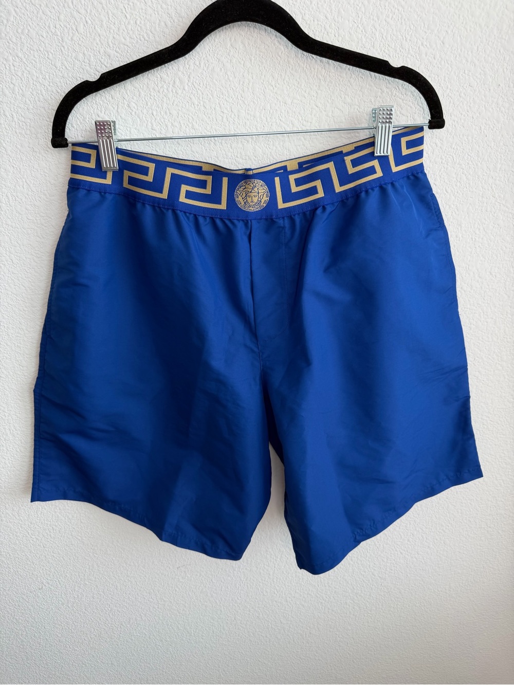 Versace Greca Swim Trunks Size 5 (US Med) Luxury Resortwear